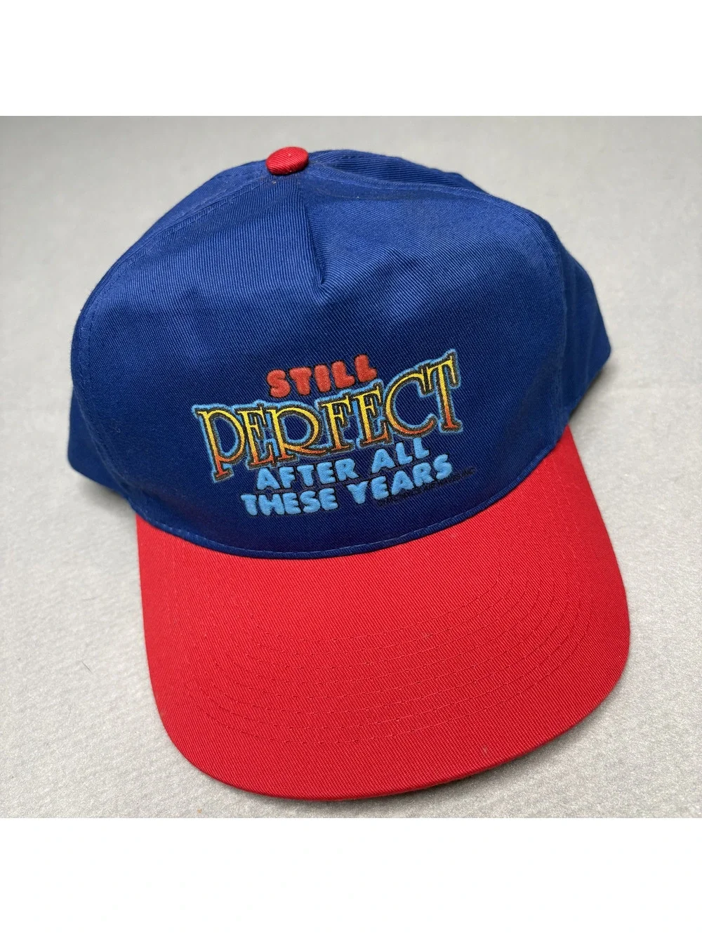 Otto Cap Blue and Red Snapback Hat